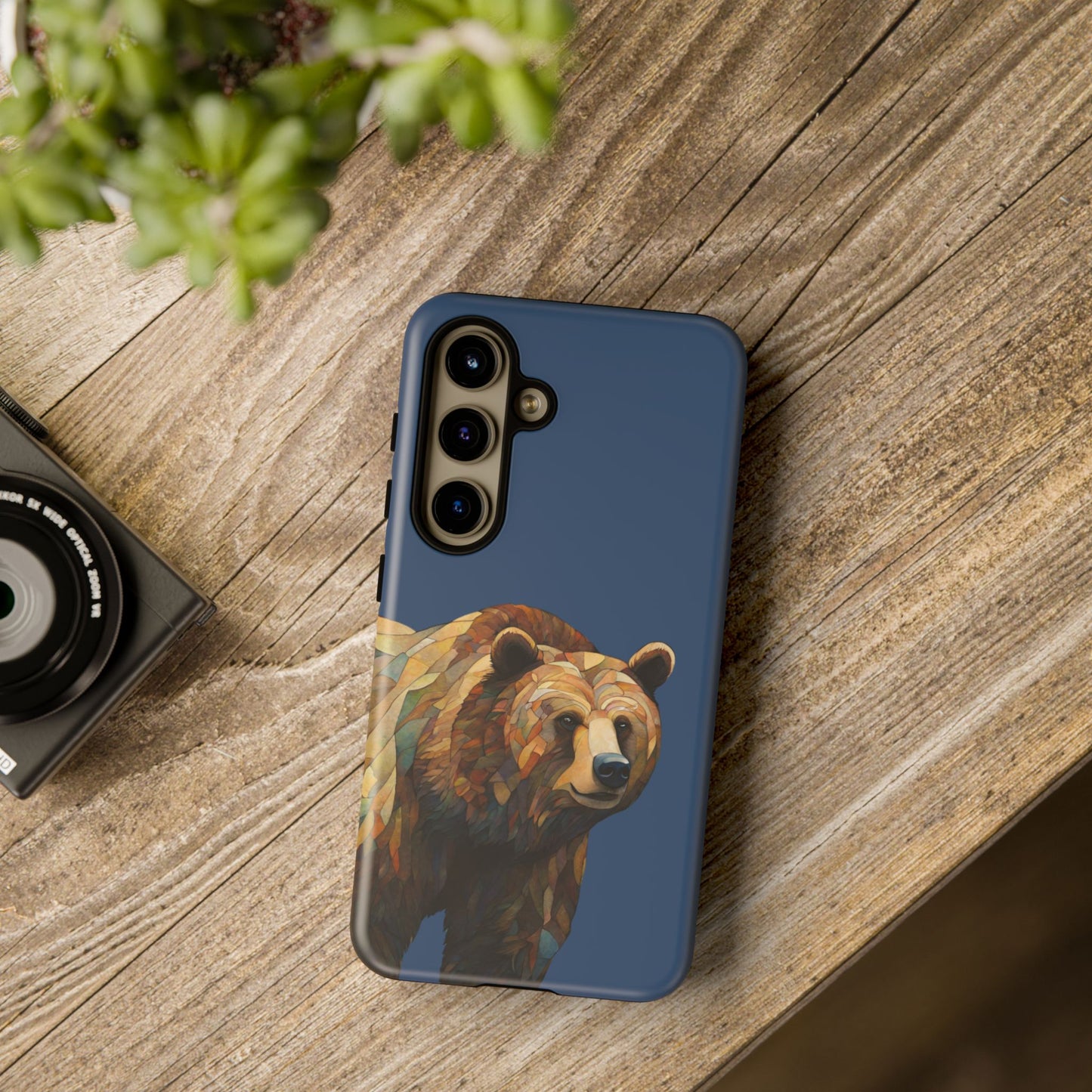 Grizzly Wildlife iPhone Samsung Galaxy Google Pixel Tough Cases