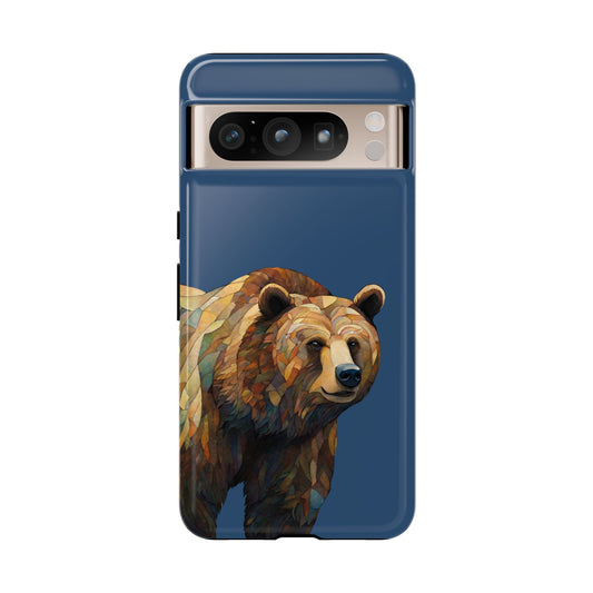 Grizzly Wildlife iPhone Samsung Galaxy Google Pixel Tough Cases