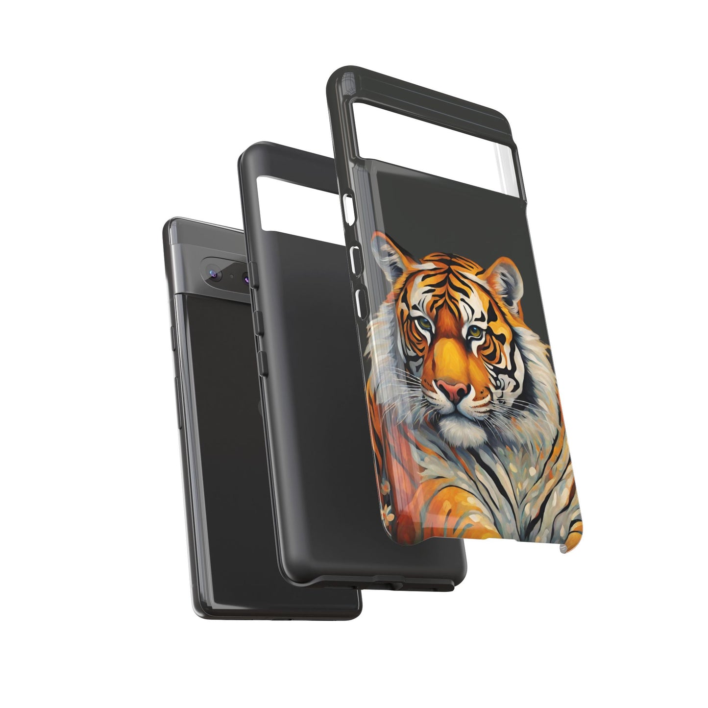 Tiger Wildlife iPhone Samsung Galaxy Google Pixel Tough Cases