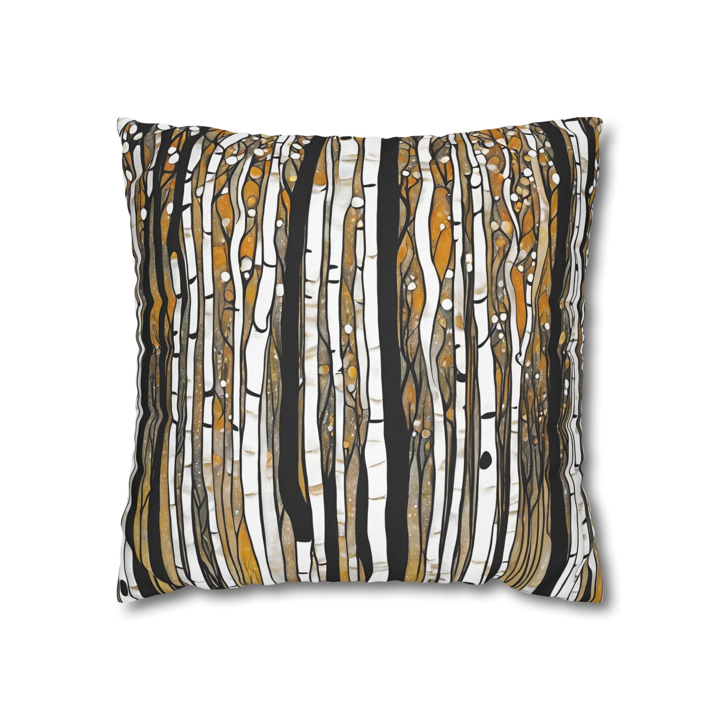 Birch Life Square Poly Canvas Pillowcase