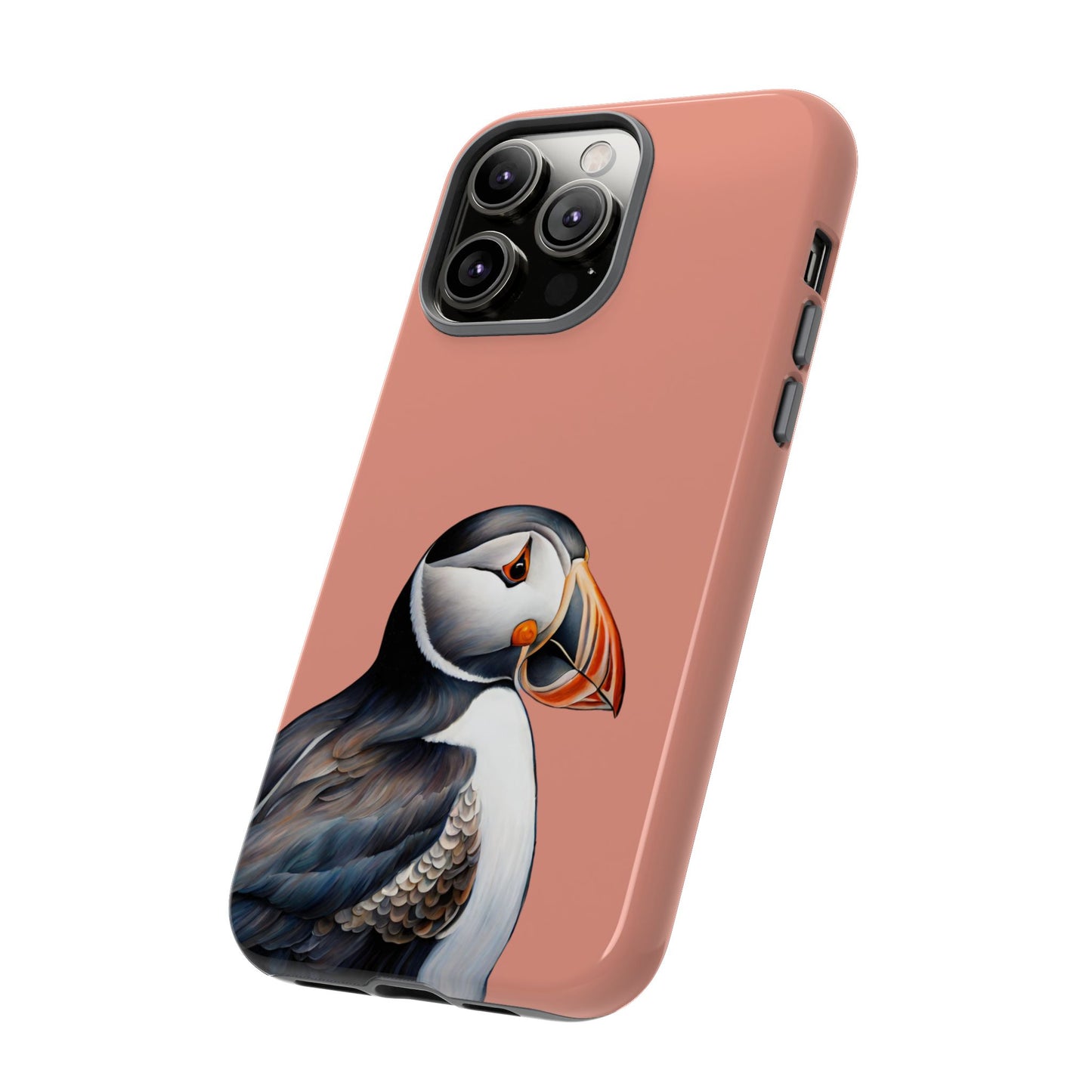 Puffin Wildlife iPhone Samsung Galaxy Google Pixel Tough Cases