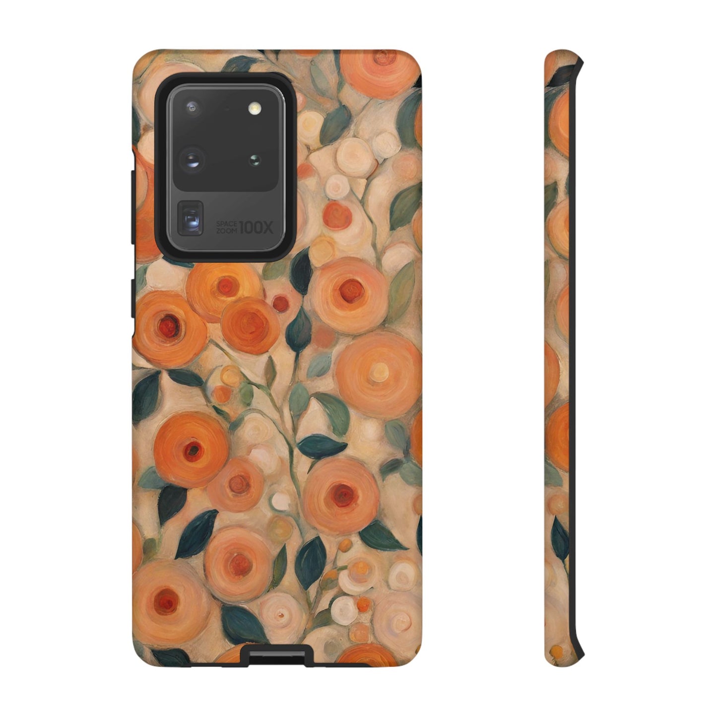 Citrus Floral iPhone Samsung Galaxy Google Pixel Tough Cases