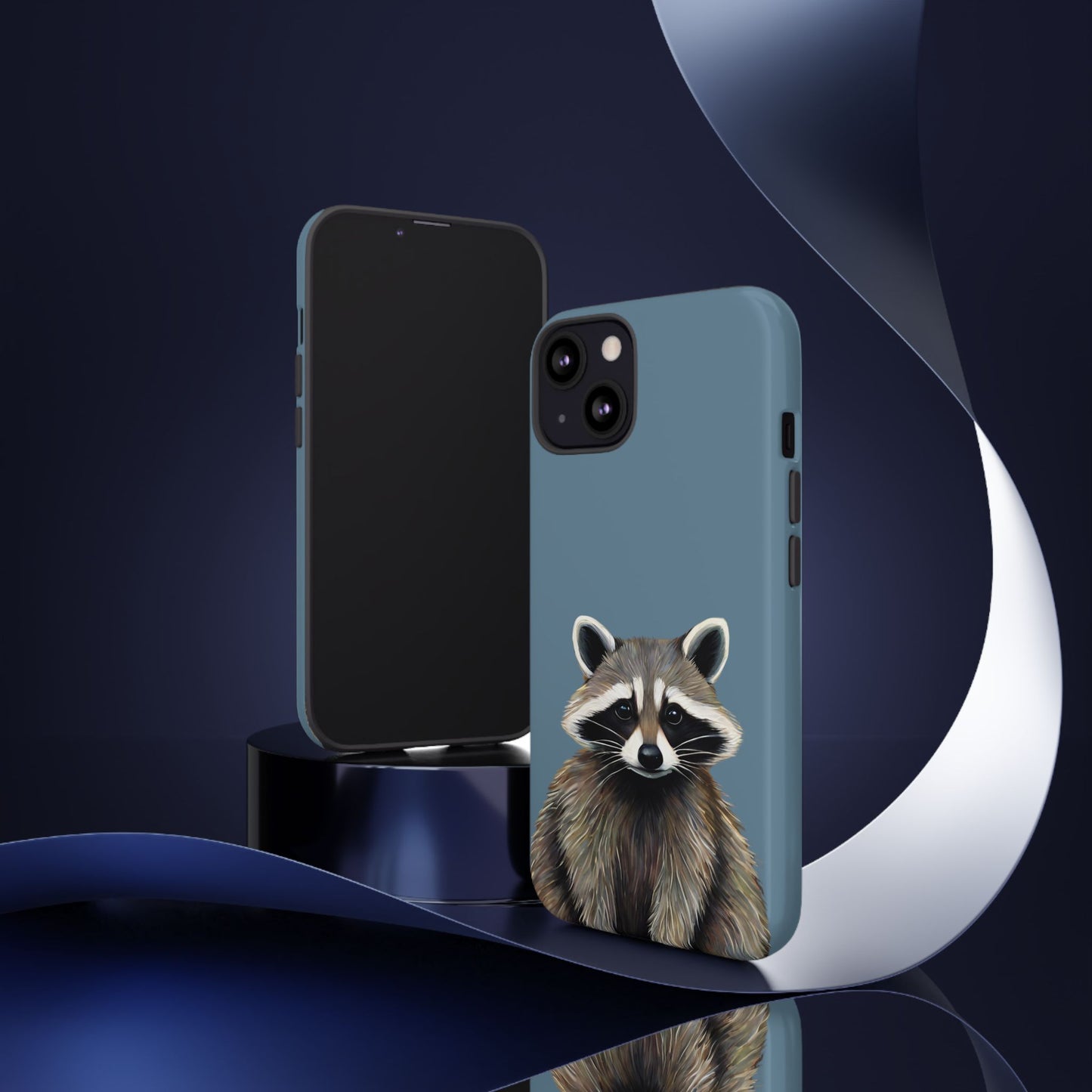 Raccoon Wildlife iPhone Samsung Galaxy Google Pixel Tough Cases