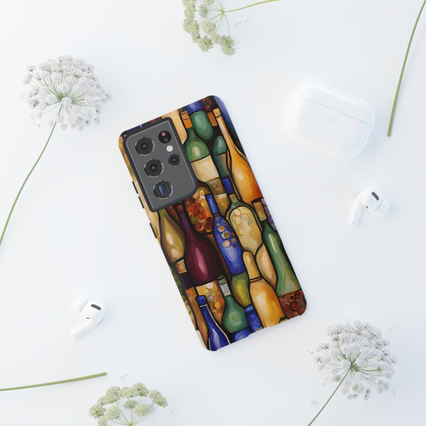 Vino Abstract iPhone Samsung Galaxy Google Pixel Tough Cases