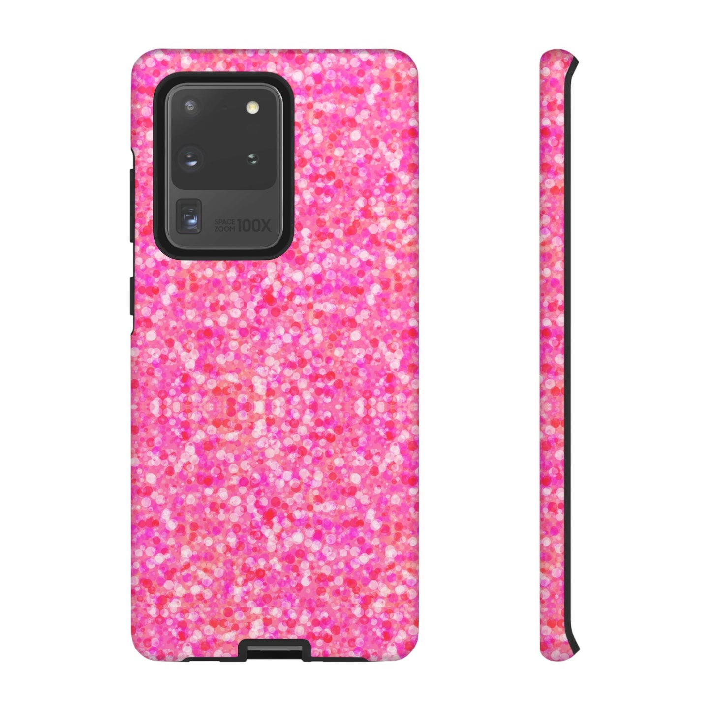 Poppin Pink iPhone Samsung Galaxy Google Pixel Tough Cases