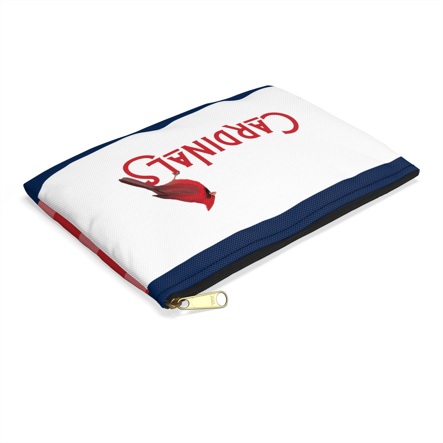 Red Plaid St Louis Cardinals Accessory Pouch