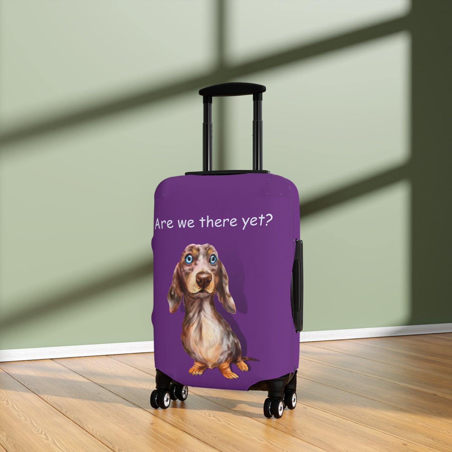 Dachshund Are We There Yet? Luggage Cover