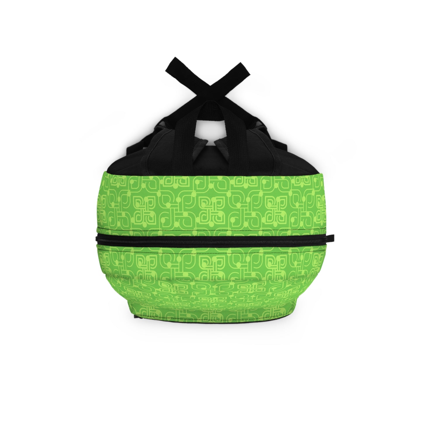 Spritz Vibrant Green Abstract Backpack