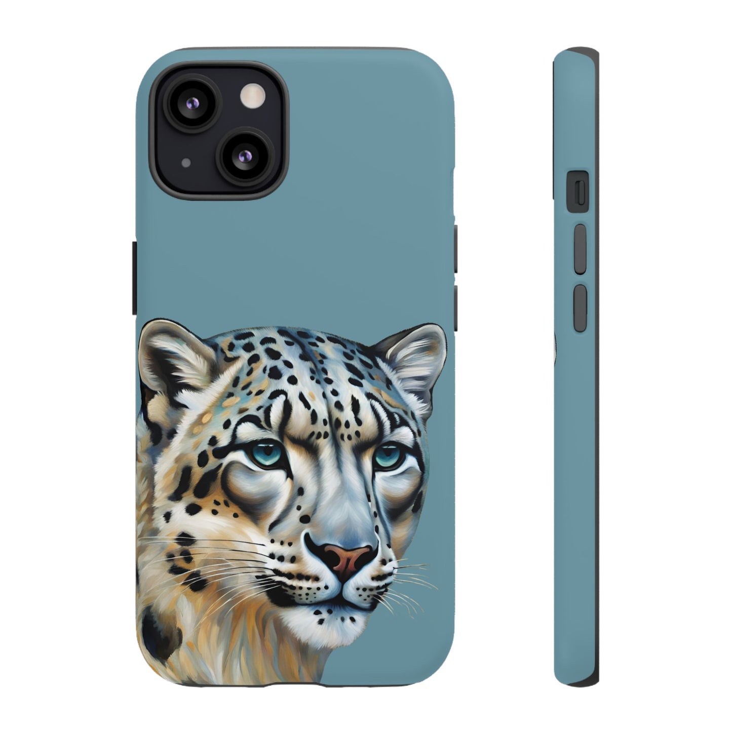 Snow Leopard iPhone Samsung Galaxy Google Pixel Tough Cases