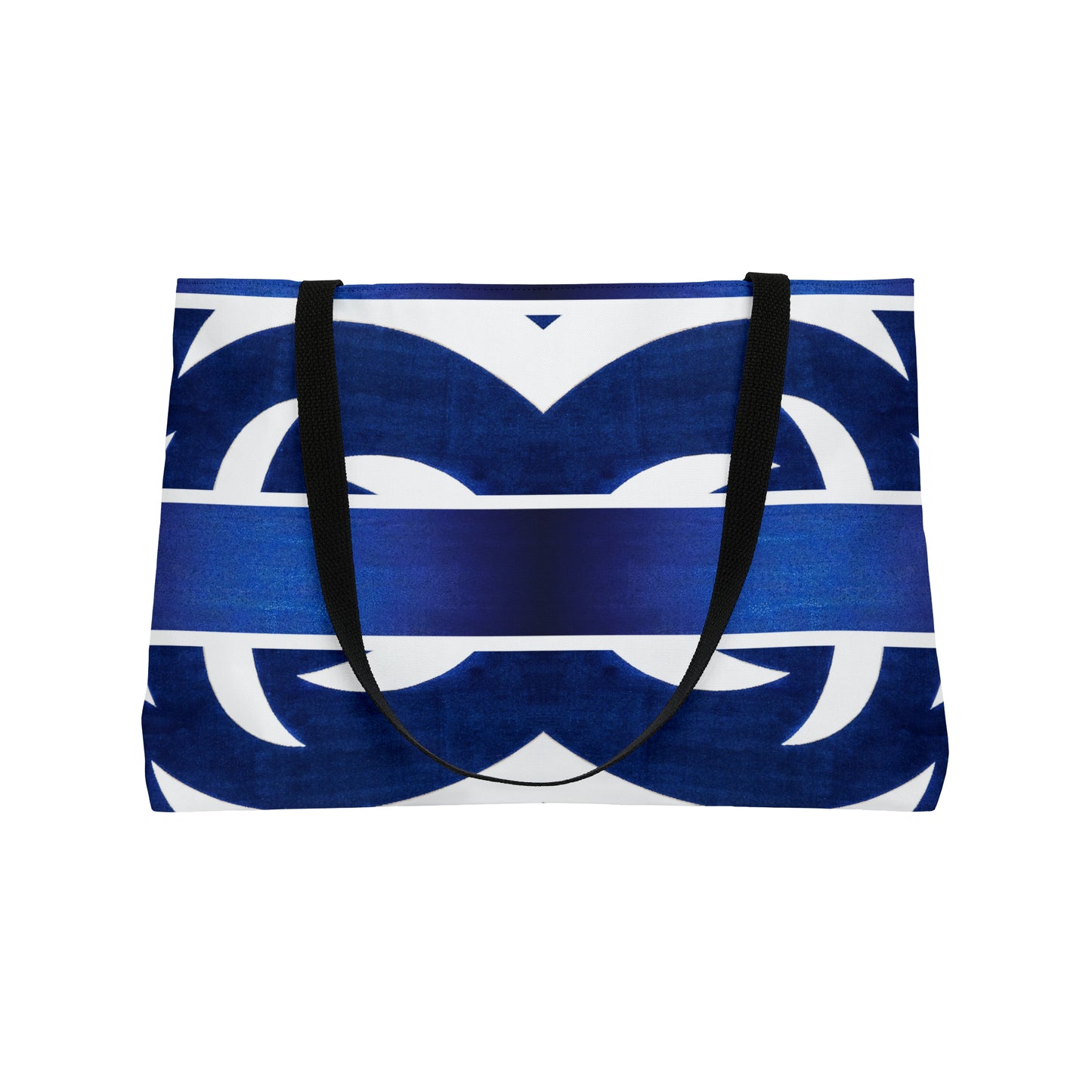 Sapphire Swirl Weekender Tote Bag