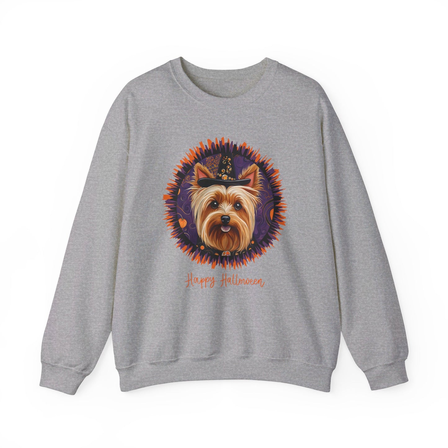 Yorkshire Terrier Halloween Unisex Heavy Blend™ Crewneck Sweatshirt