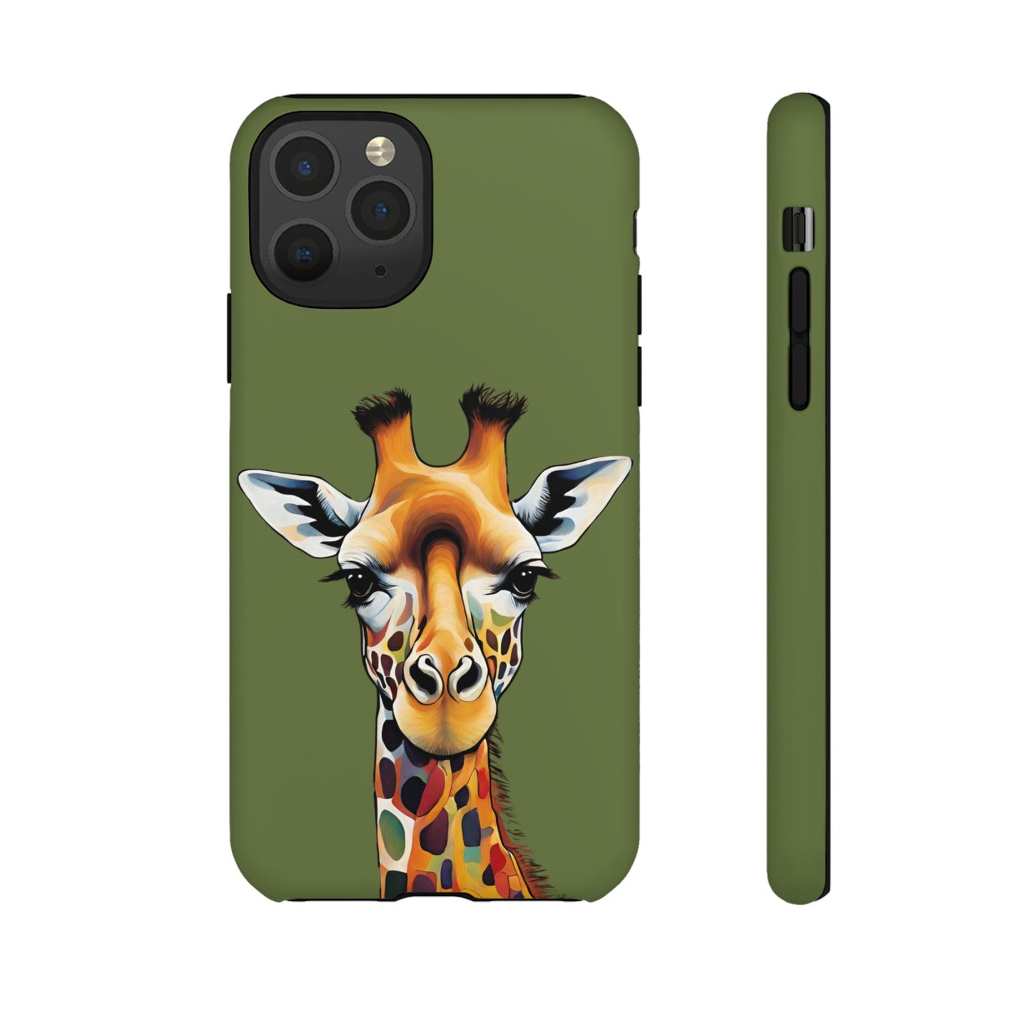 Giraffe Wildlife iPhone Samsung Galaxy Google Pixel Tough Cases