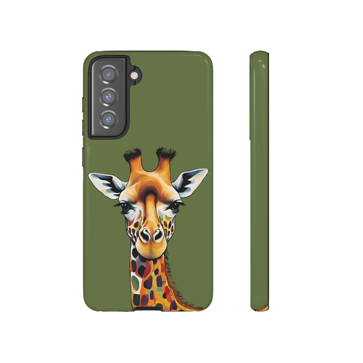 Giraffe Wildlife iPhone Samsung Galaxy Google Pixel Tough Cases