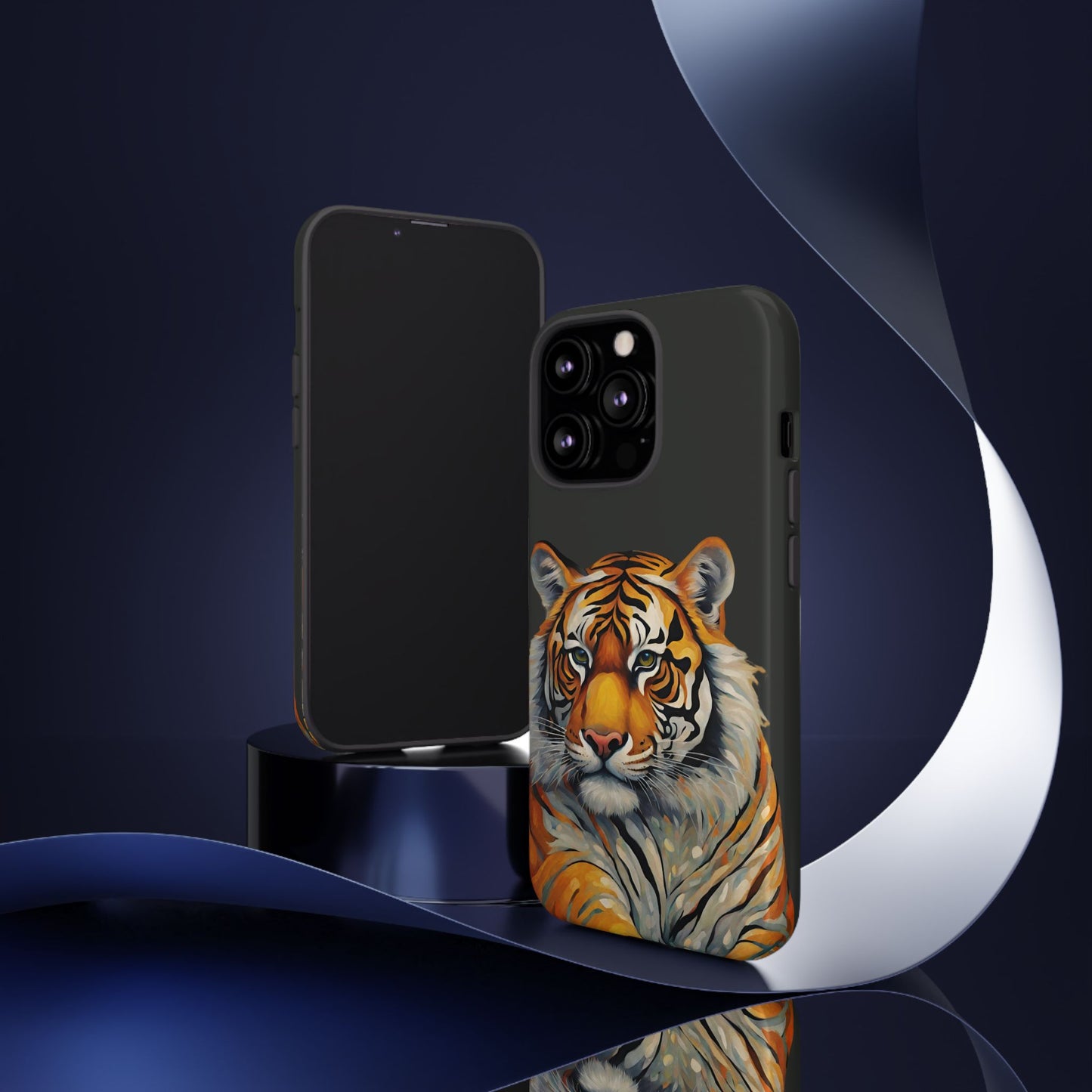 Tiger Wildlife iPhone Samsung Galaxy Google Pixel Tough Cases