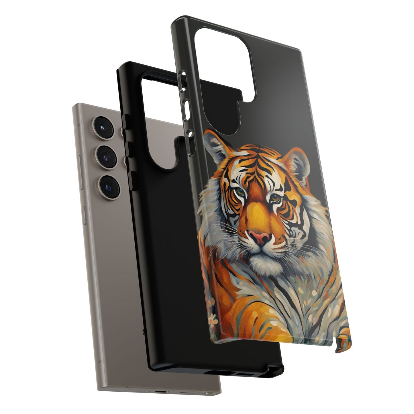 Tiger Wildlife iPhone Samsung Galaxy Google Pixel Tough Cases