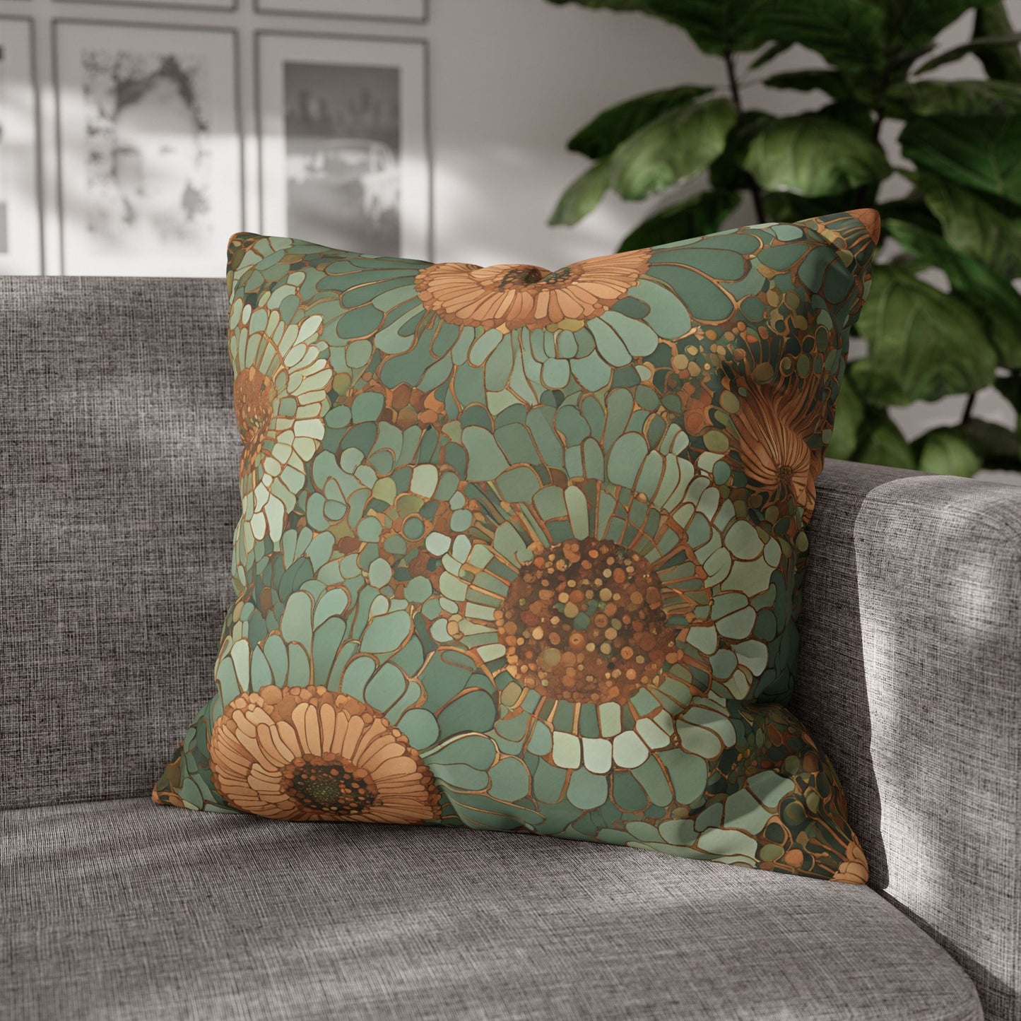 Shofield Square Poly Canvas Pillowcase