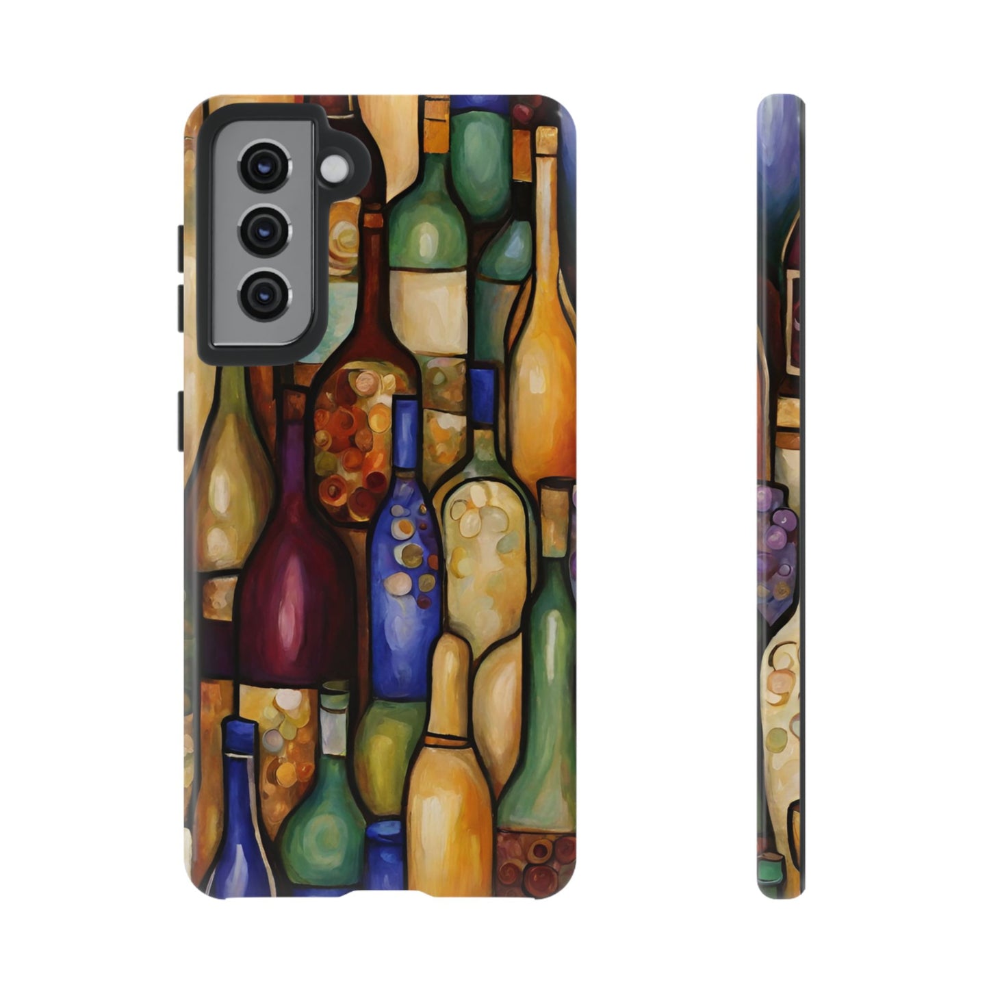 Vino Abstract iPhone Samsung Galaxy Google Pixel Tough Cases