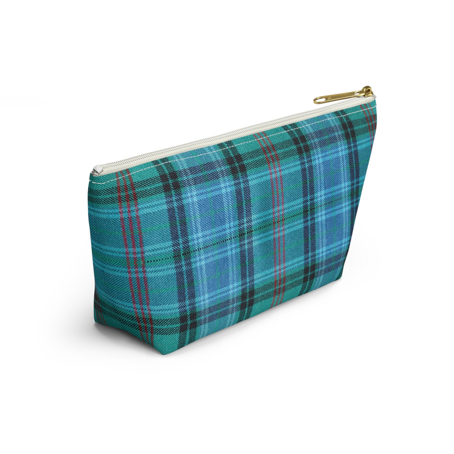 Scottish Lochcarron Accessory Pouch w T-bottom