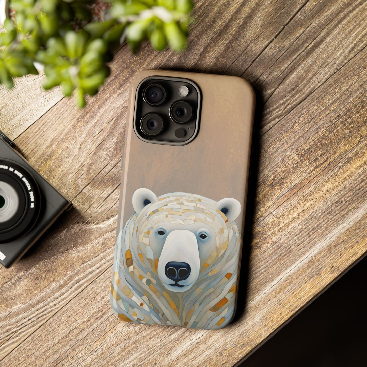 Polar Bear Wildlife iPhone Samsung Galaxy Google Pixel Tough Cases