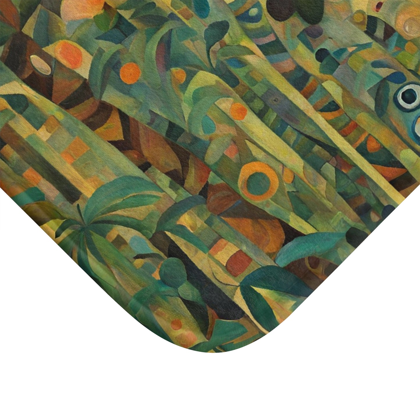 Jungle Vibes Microfiber Bath Mat