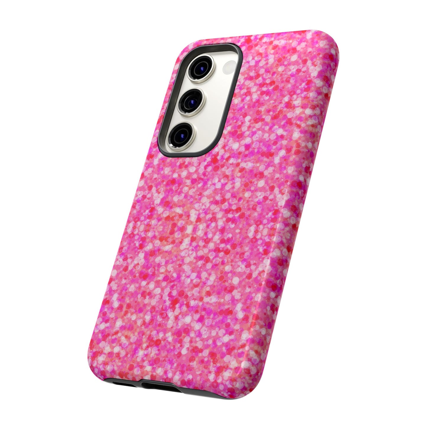 Poppin Pink iPhone Samsung Galaxy Google Pixel Tough Cases