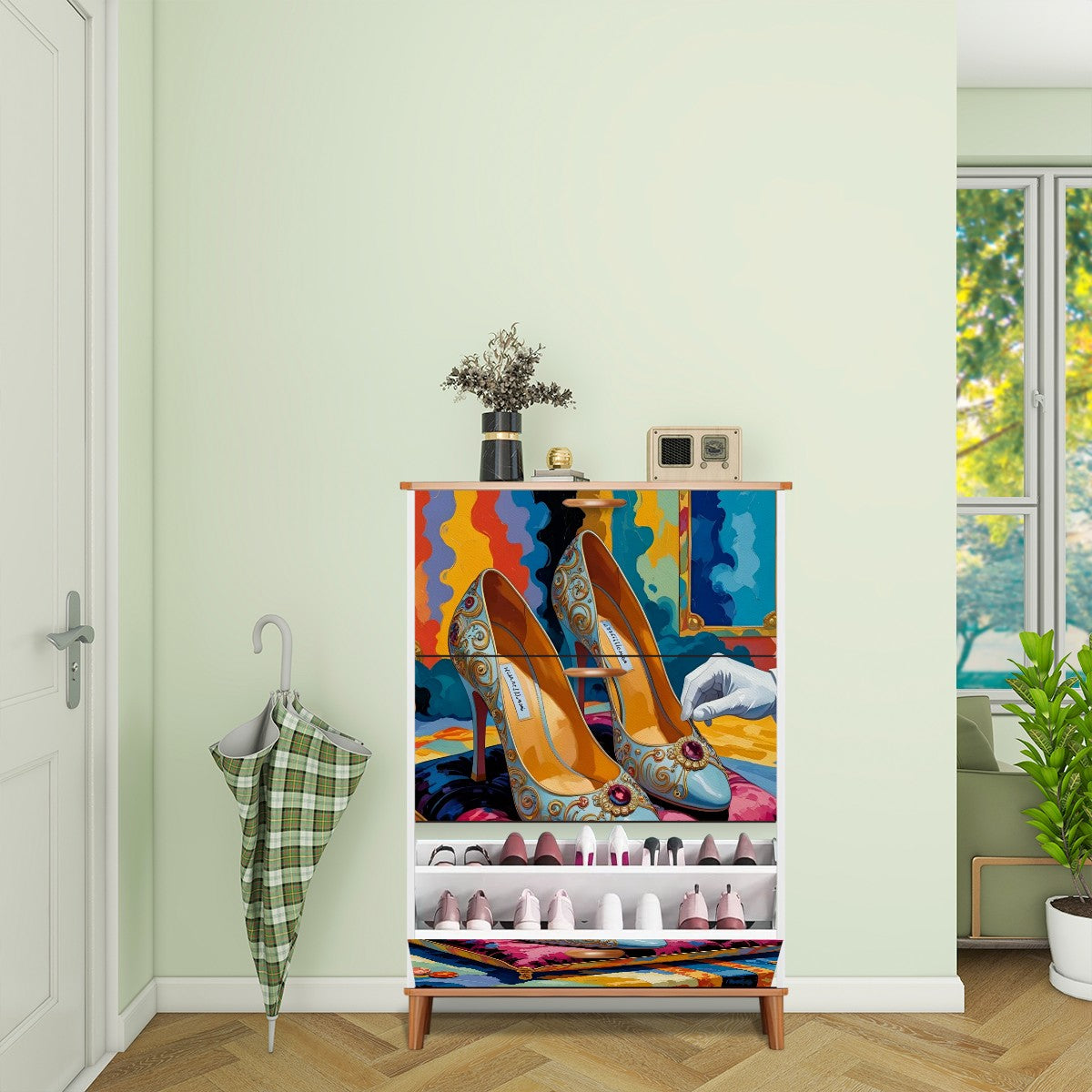 Shoe Cabinet (Made in USA)