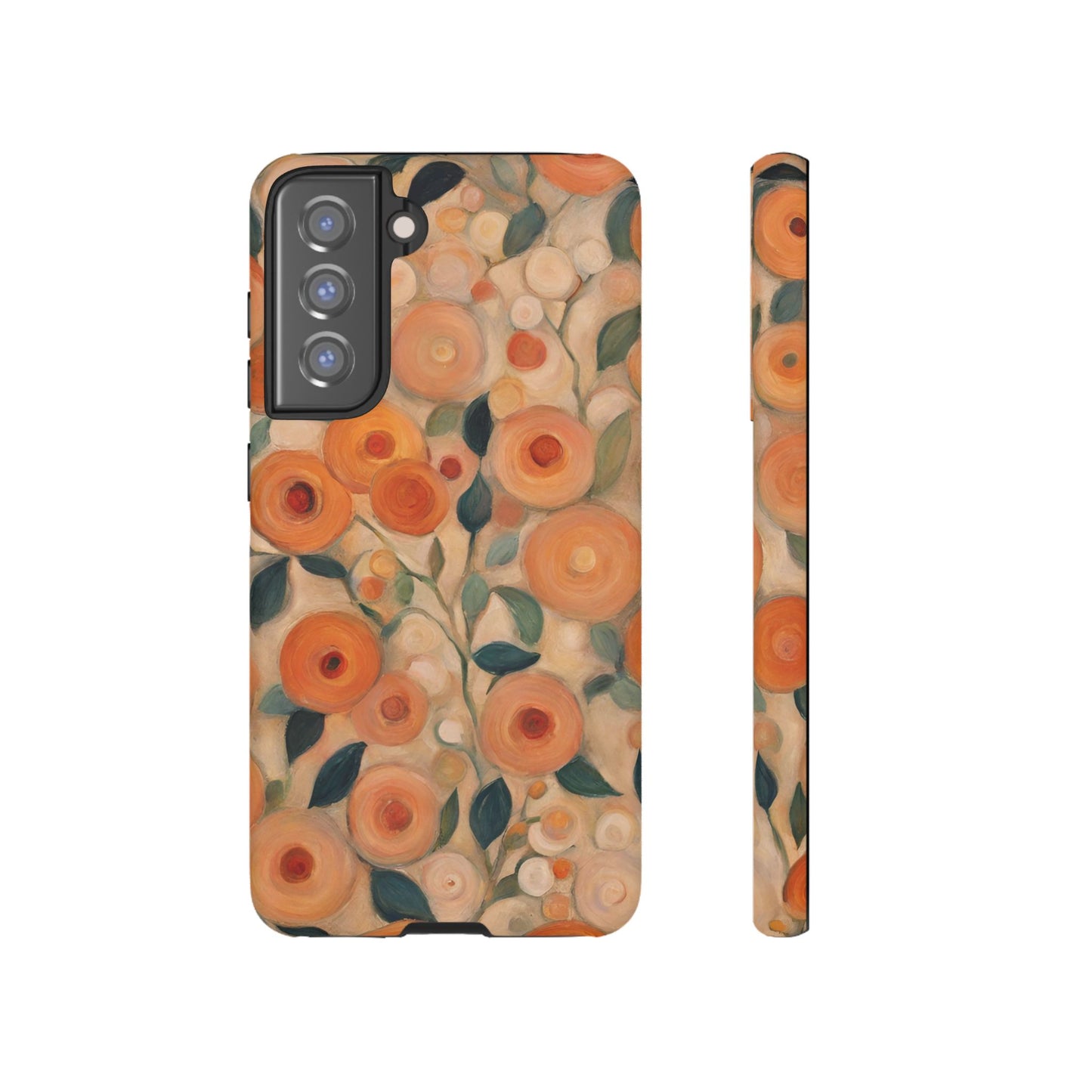 Citrus Floral iPhone Samsung Galaxy Google Pixel Tough Cases