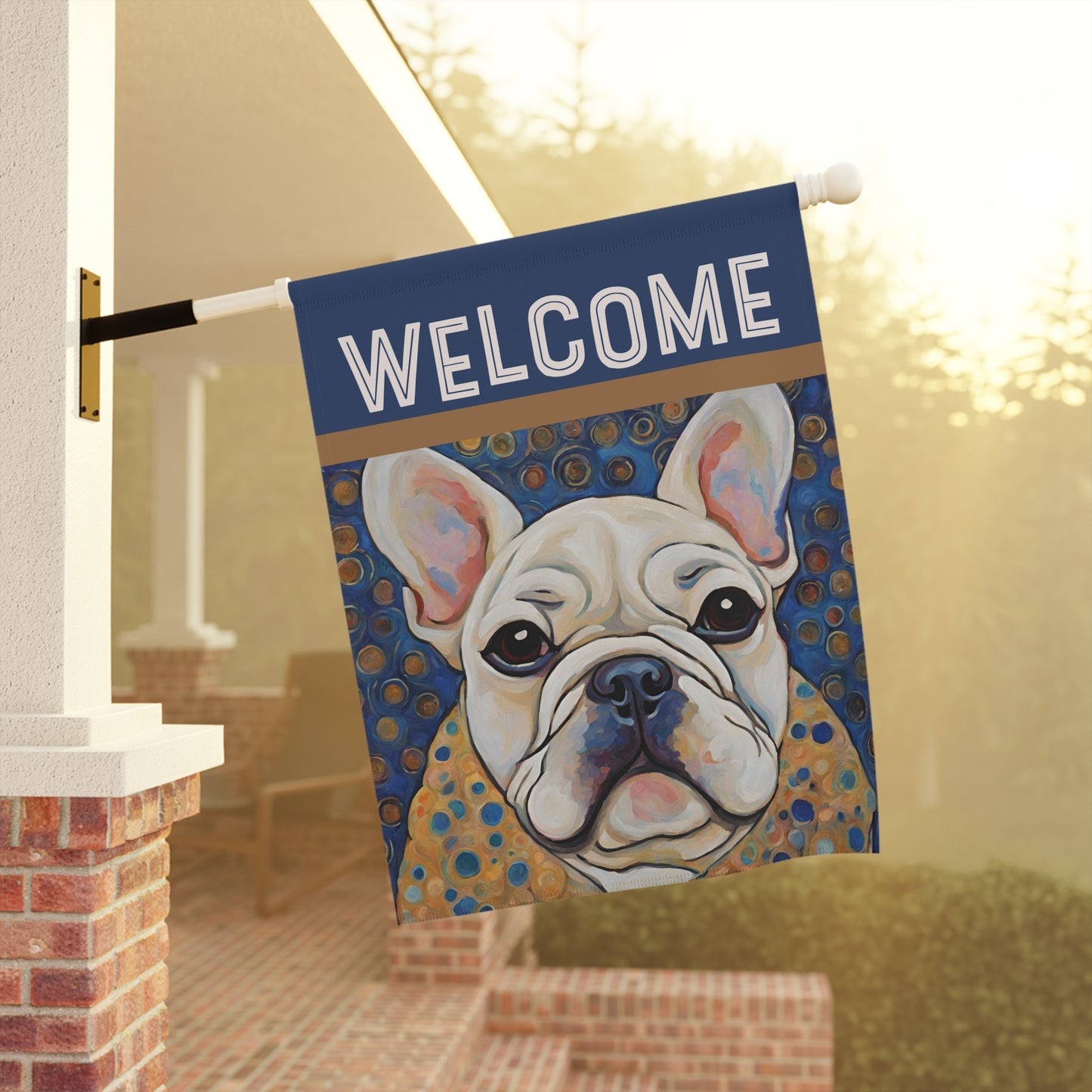 Gage Welcome 2-Sided Garden & House Flag/Banner