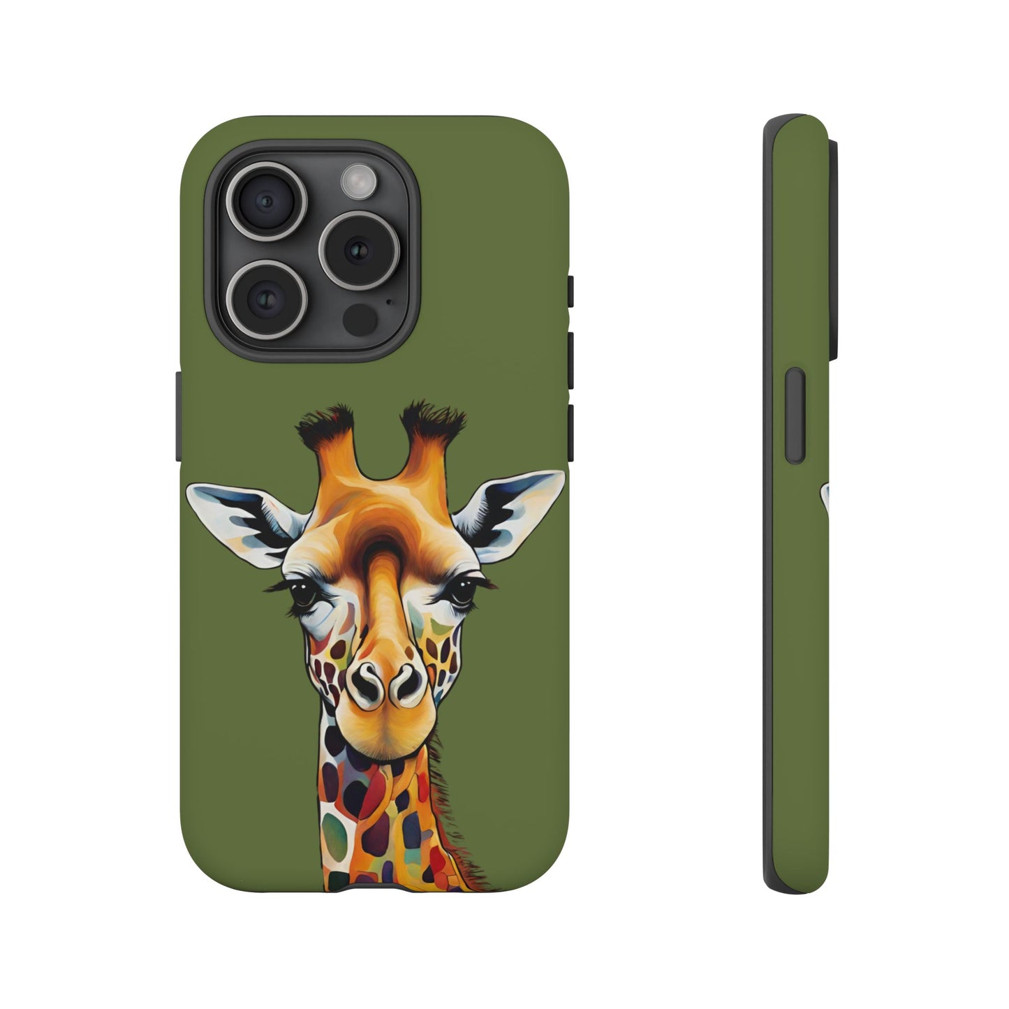 Giraffe Wildlife iPhone Samsung Galaxy Google Pixel Tough Cases