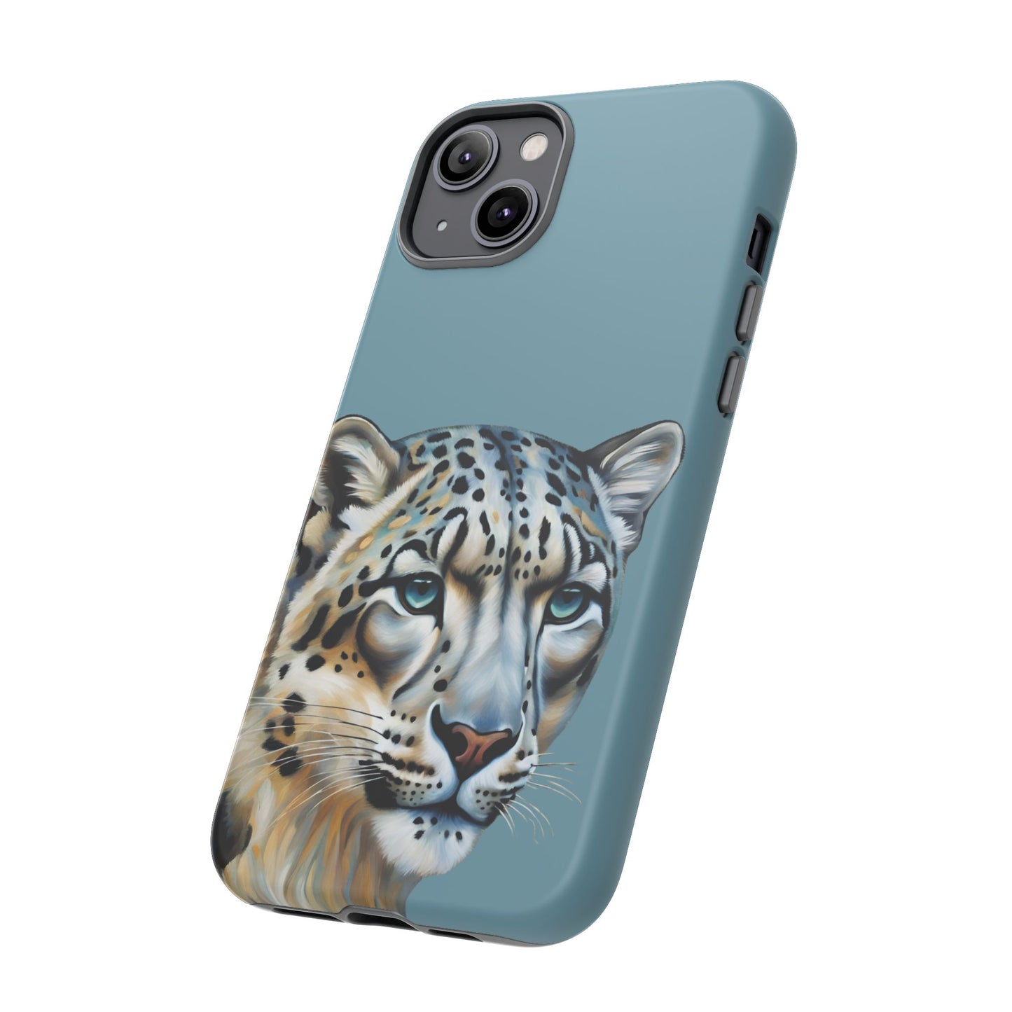 Snow Leopard iPhone Samsung Galaxy Google Pixel Tough Cases