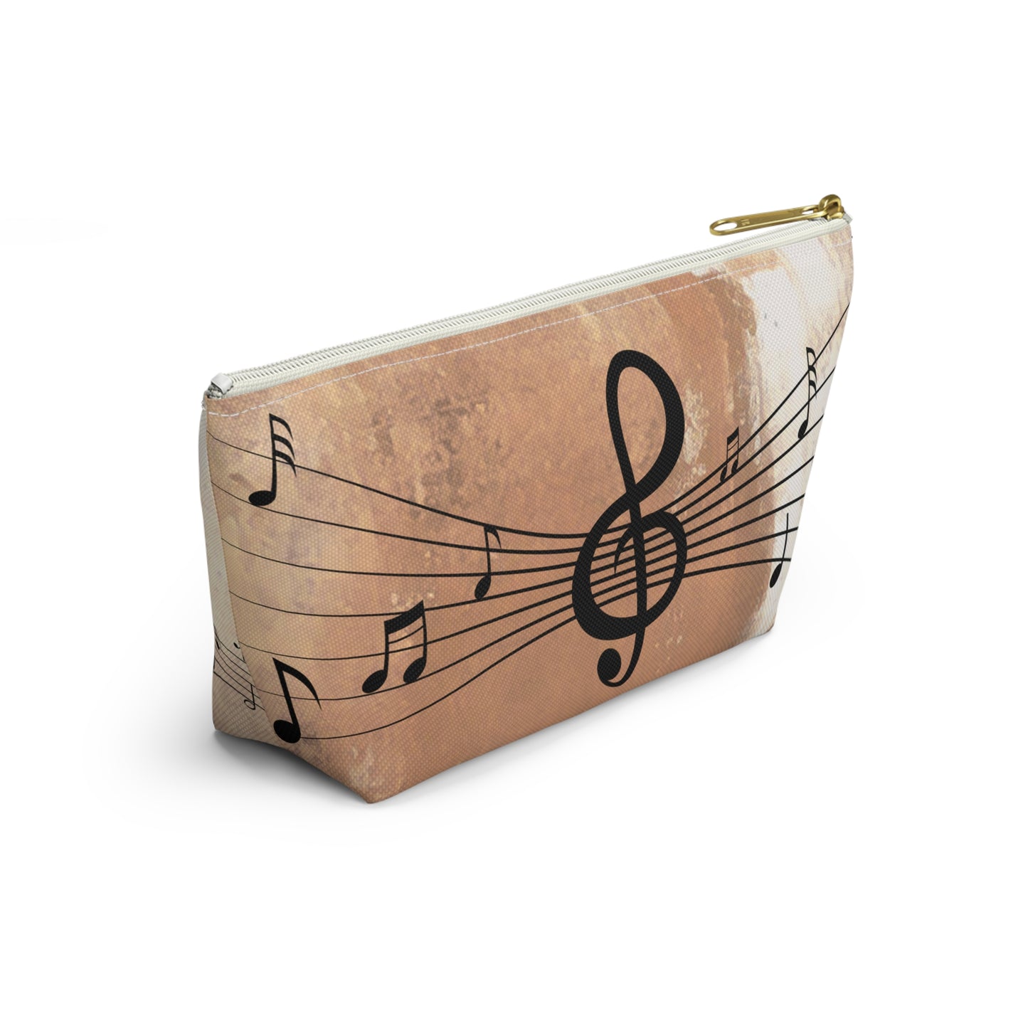 Music Notes Scuff Accessory Pouch w T-bottom