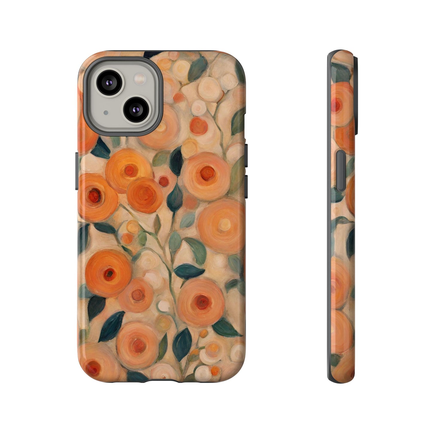 Citrus Floral iPhone Samsung Galaxy Google Pixel Tough Cases