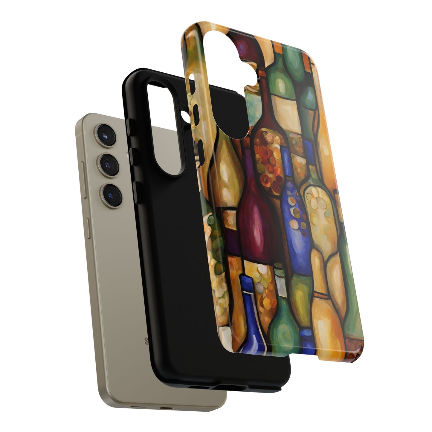 Vino Abstract iPhone Samsung Galaxy Google Pixel Tough Cases