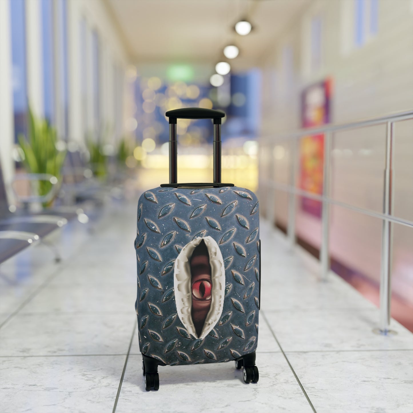 Trapped Luggage Cover