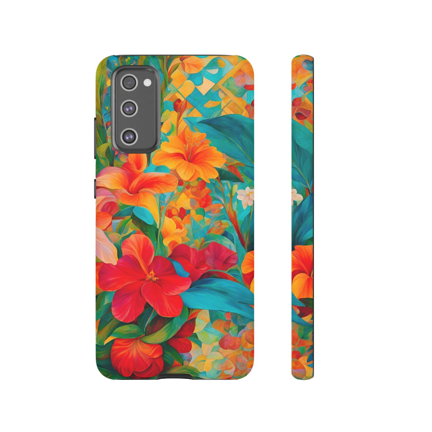 Saint Lucia iPhone Samsung Galaxy Google Pixel Tough Cases