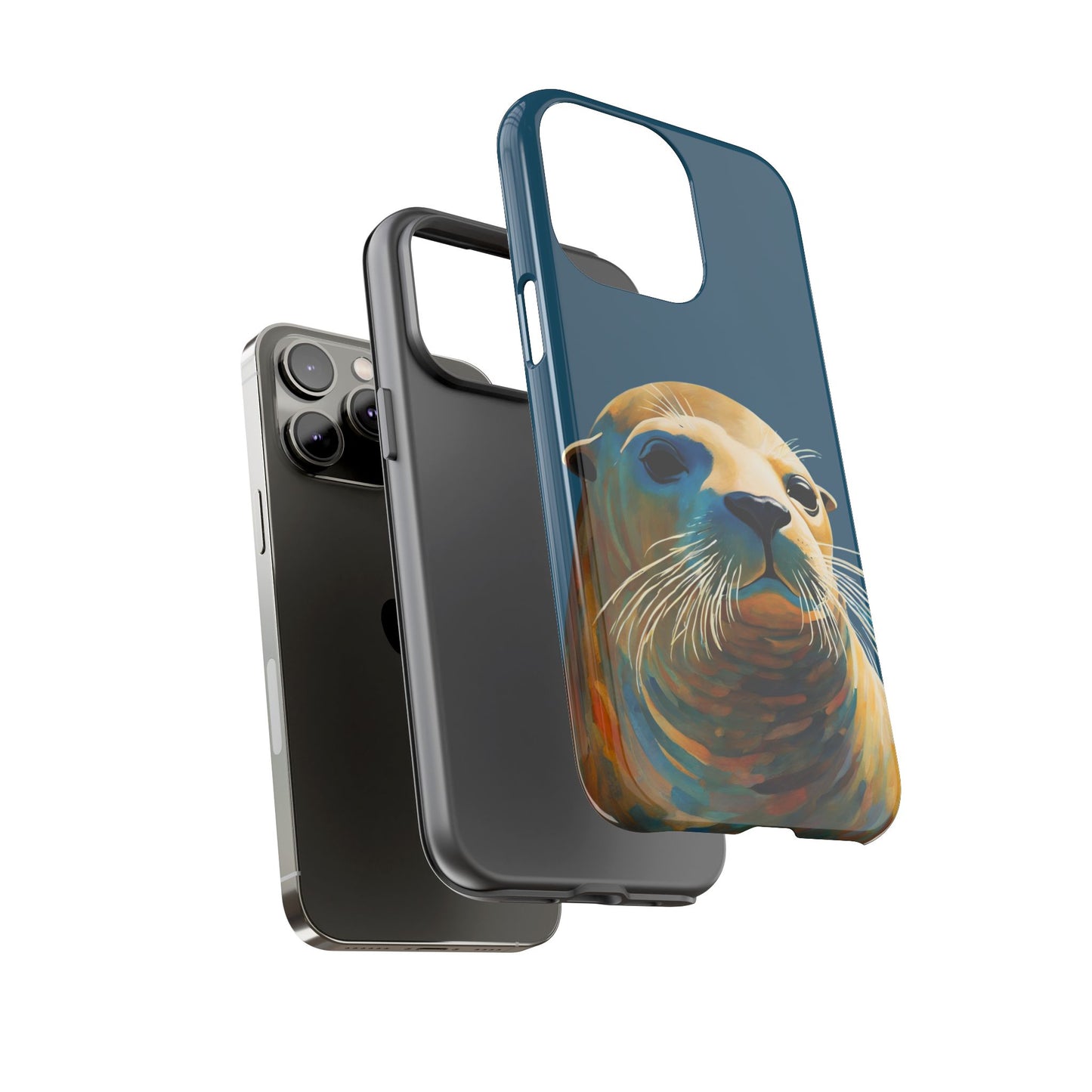 Sea Lion Wildlife iPhone Samsung Galaxy Google Pixel Tough Cases