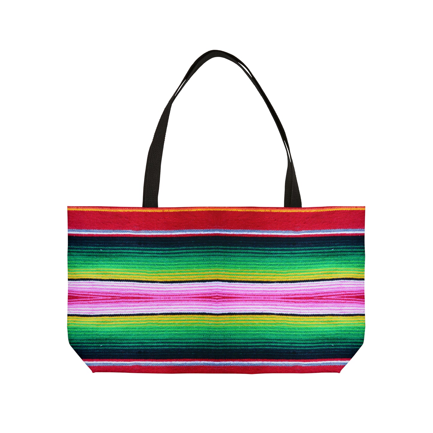 Guatemalan Poncho Weekender Tote Bag