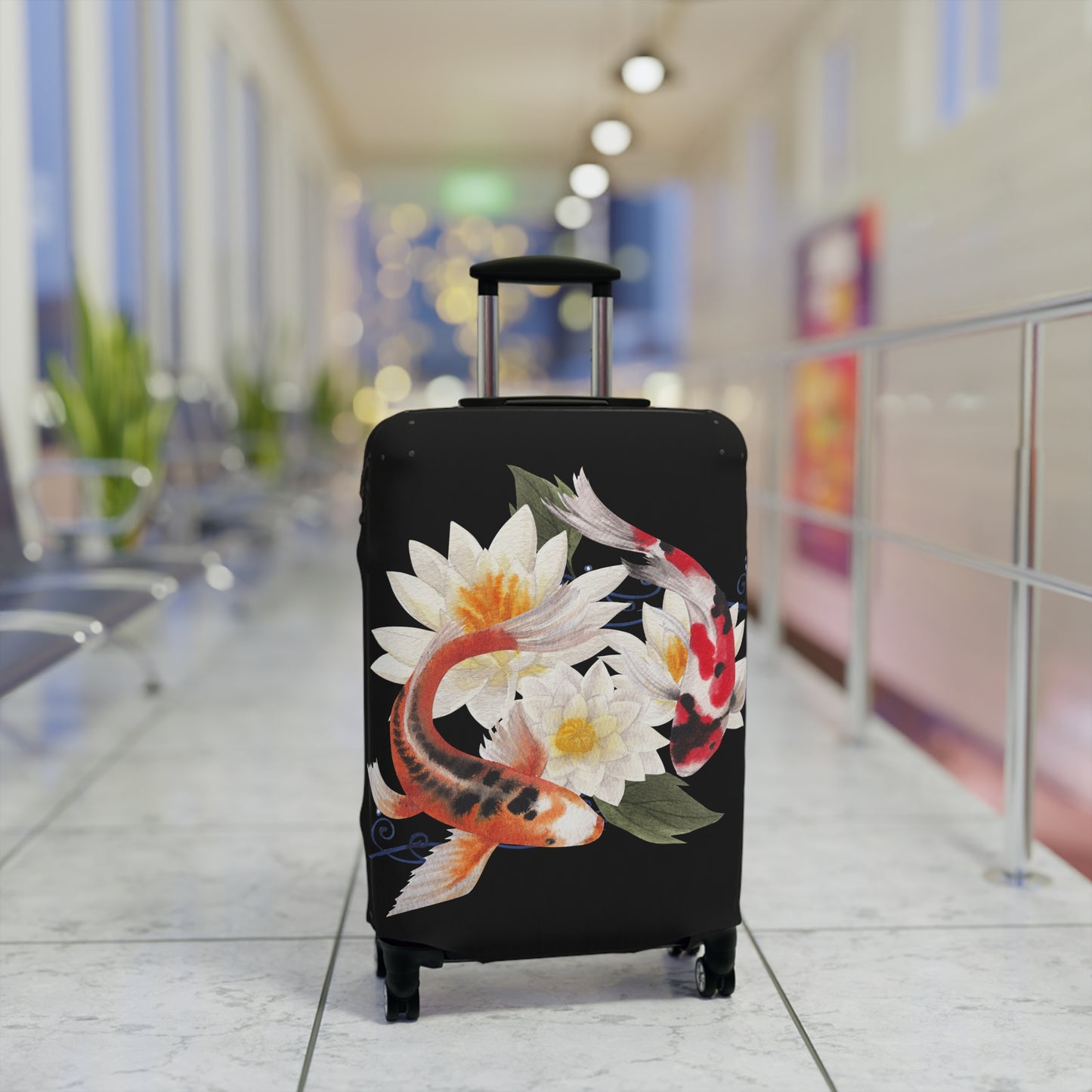 Koi Fish Duo Luggage Cover