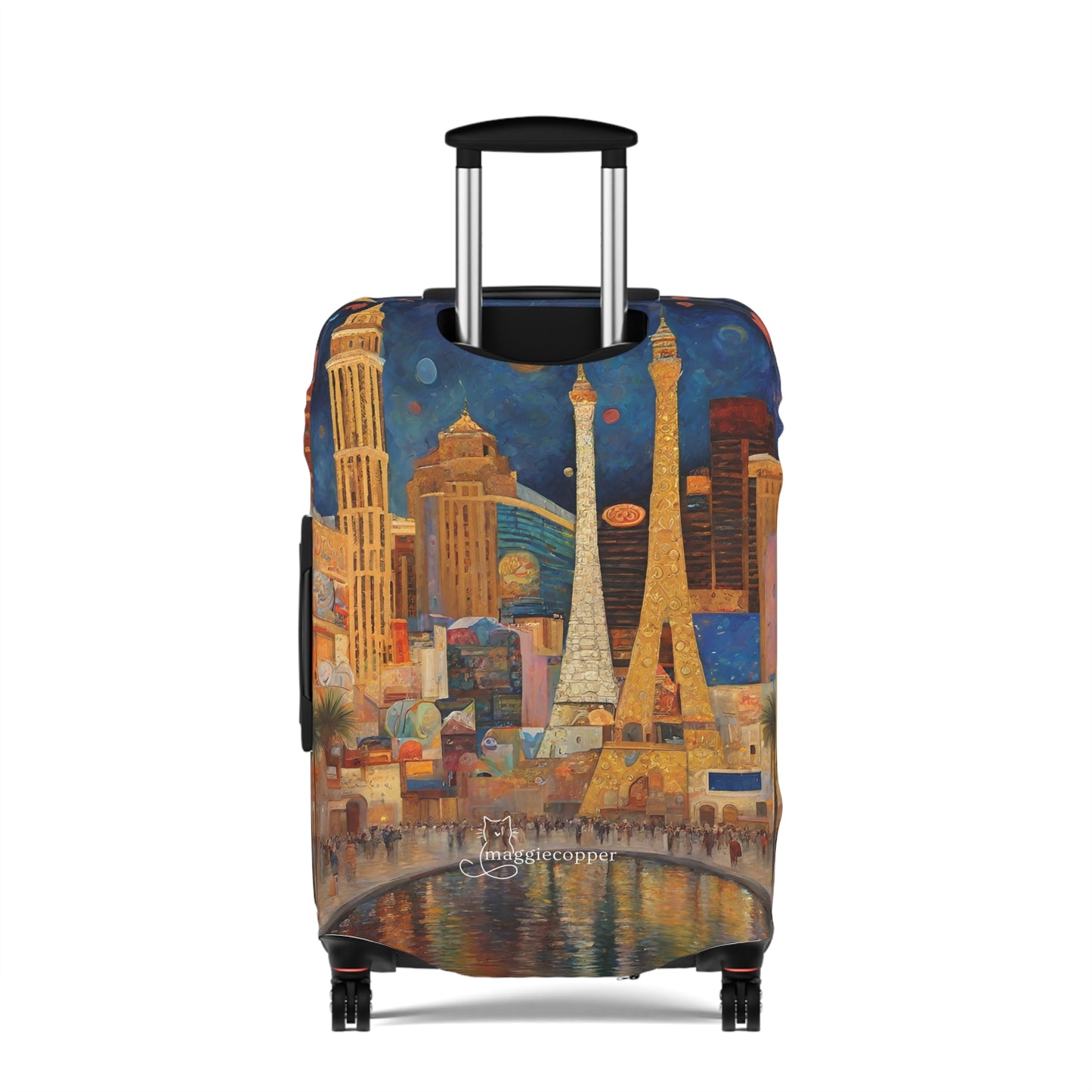 Let's Travel Luggage Cover