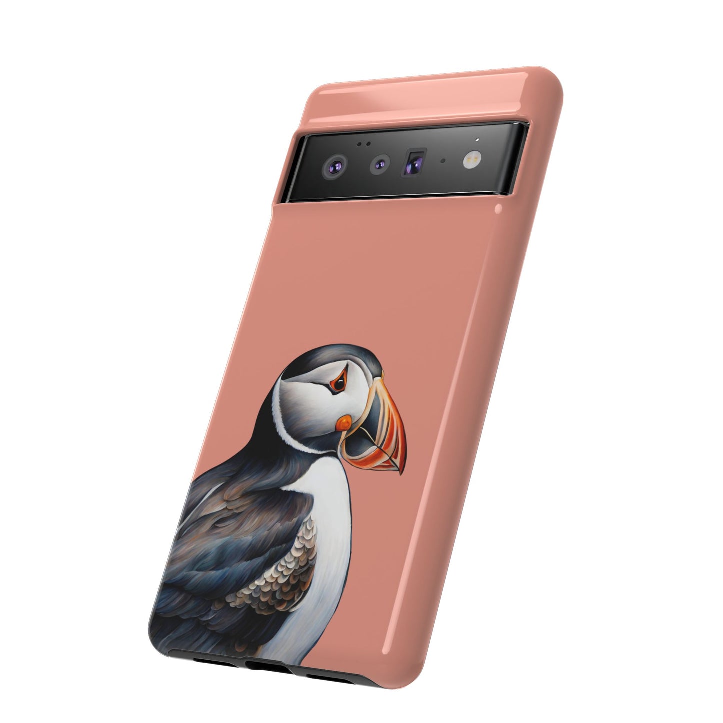 Puffin Wildlife iPhone Samsung Galaxy Google Pixel Tough Cases