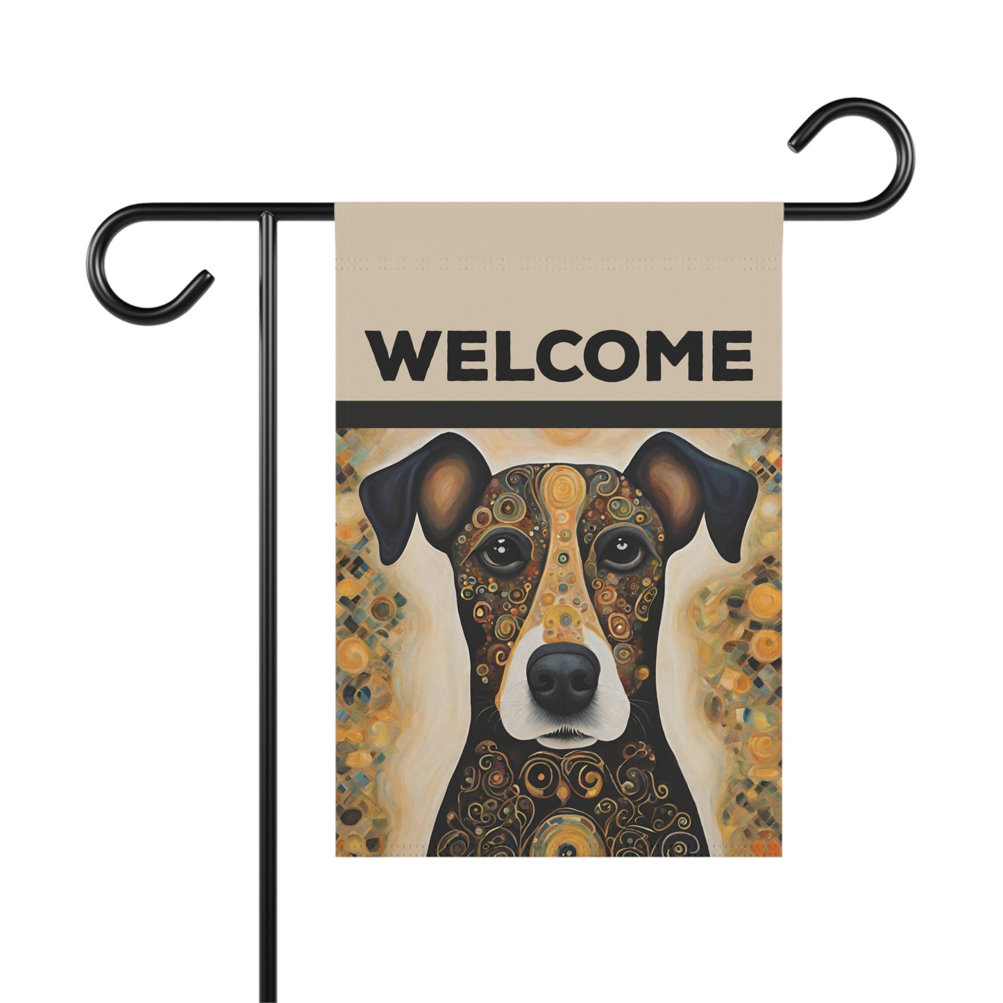 Albert Welcome 2-Sided Garden & House Flag/Banner