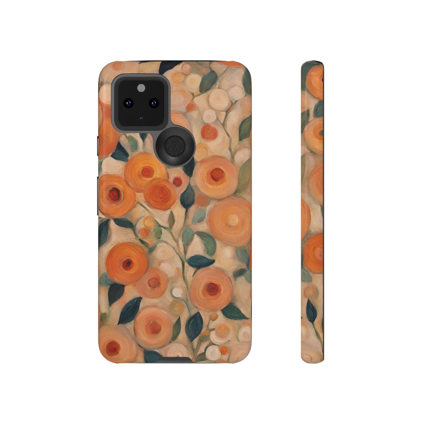 Citrus Floral iPhone Samsung Galaxy Google Pixel Tough Cases