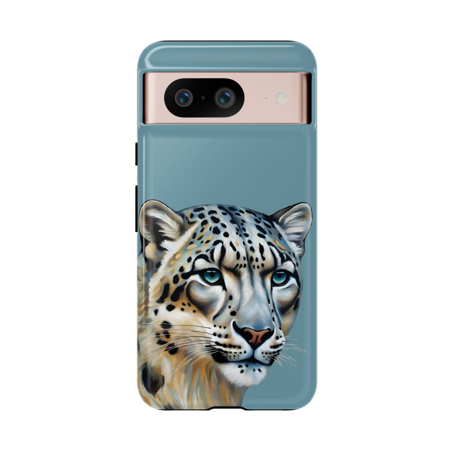 Snow Leopard iPhone Samsung Galaxy Google Pixel Tough Cases