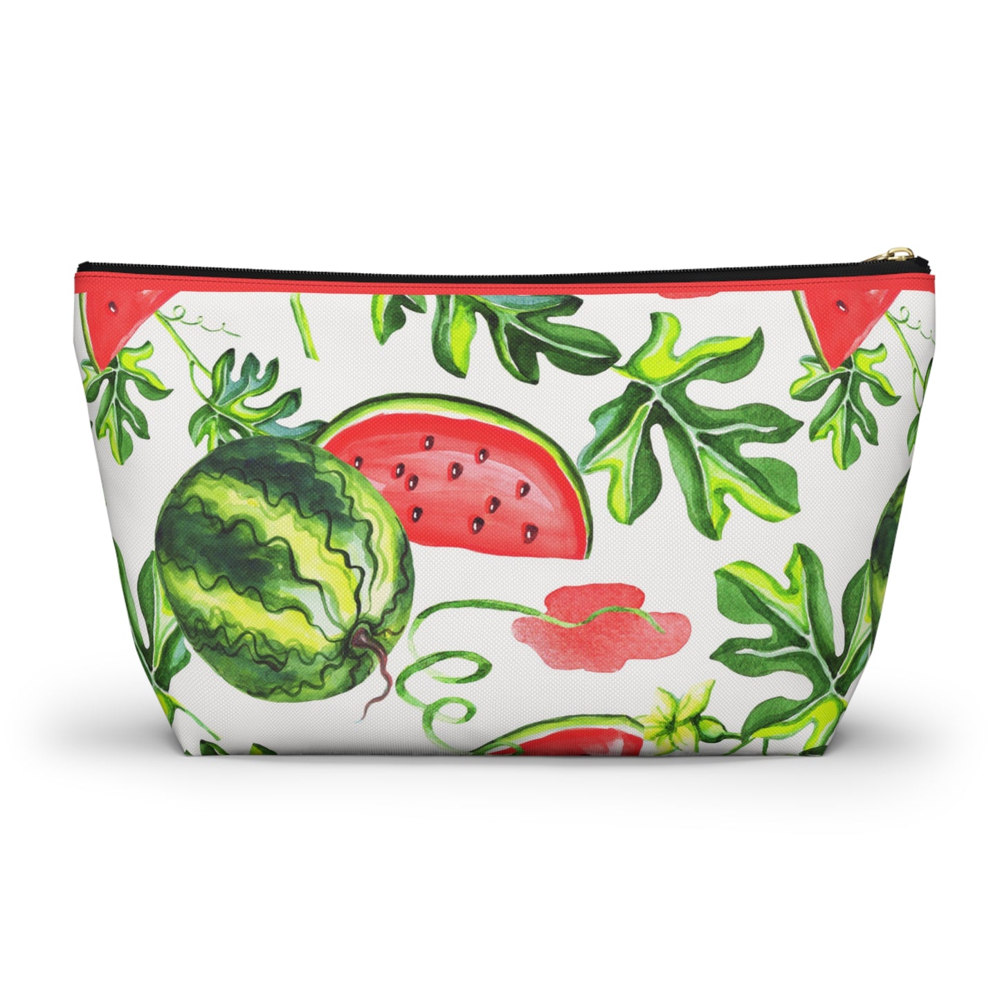 Watermelon Patch Accessory Pouch w T-bottom