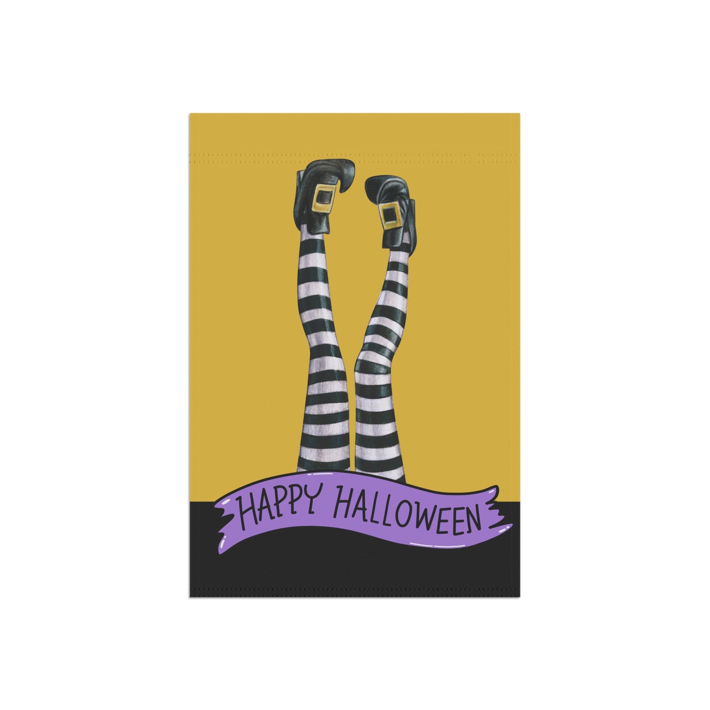 Which Witch Happy Halloween 2-Sided Garden & House Banner