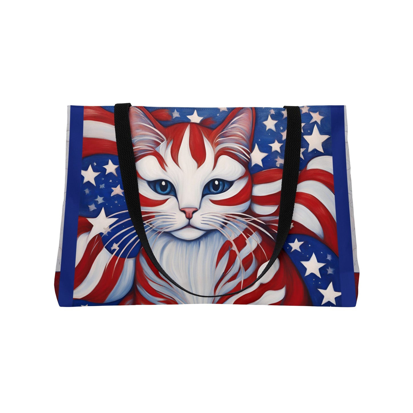 USA Cat Weekender Tote Bag