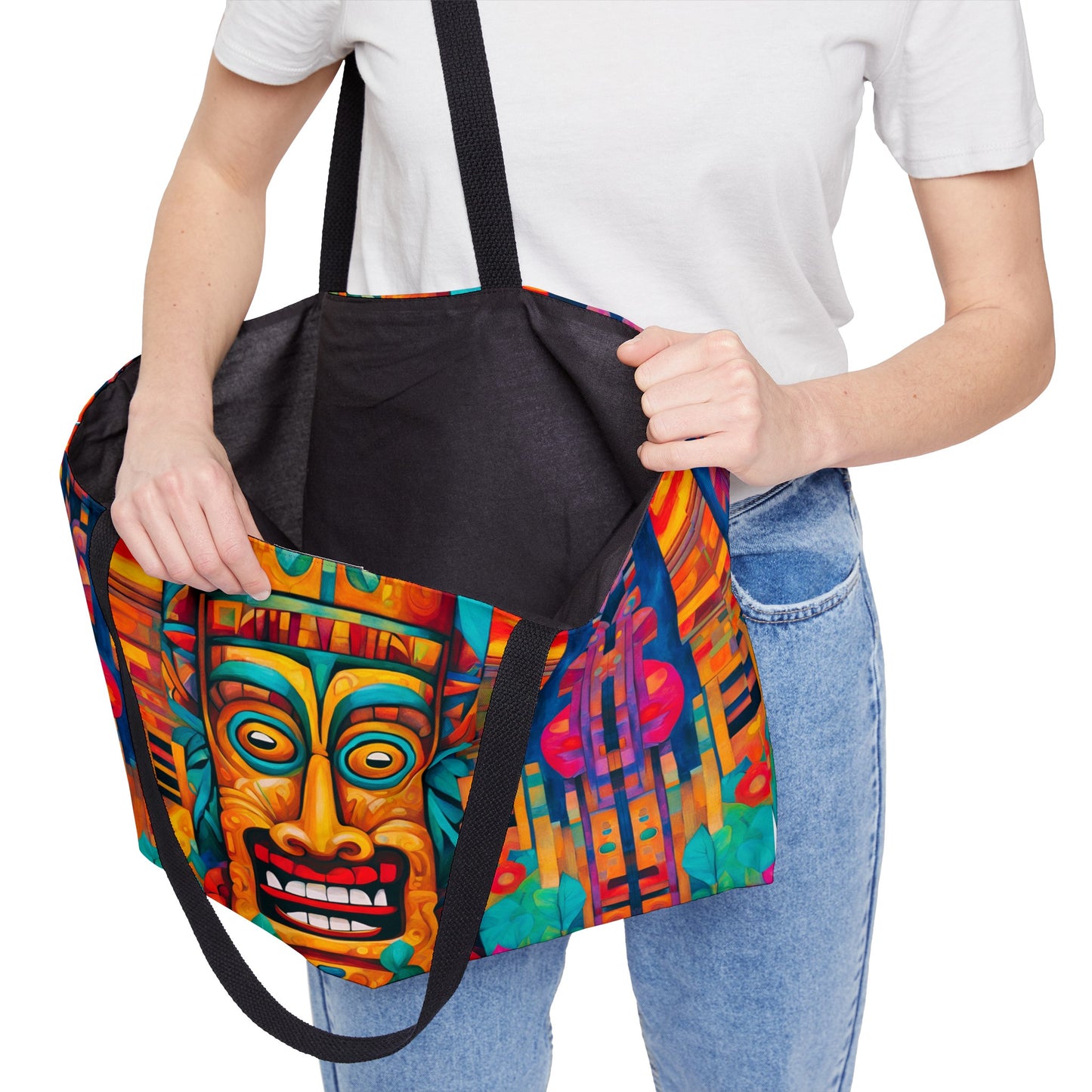 Crazy Tiki Weekender Tote Bag