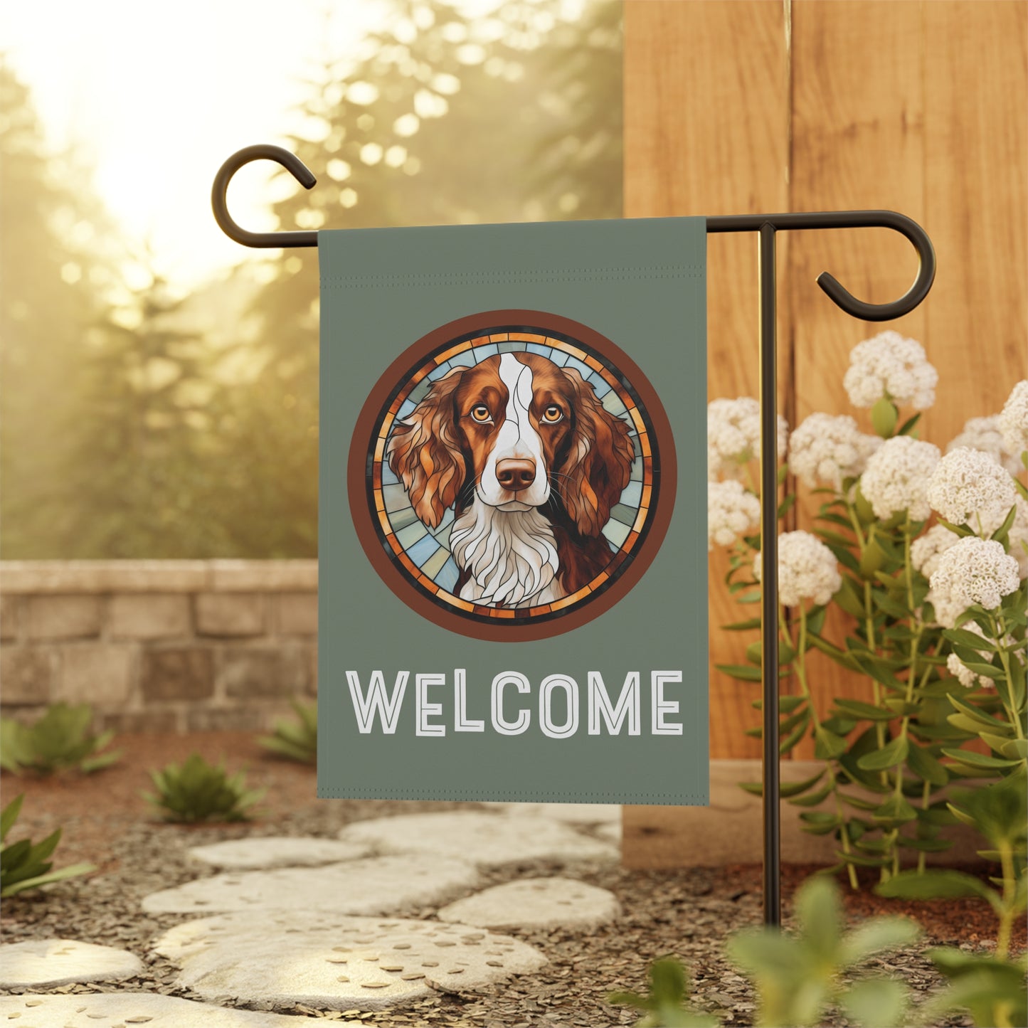 Brittany Welcome 2-Sded Garden & House Flag/Banner