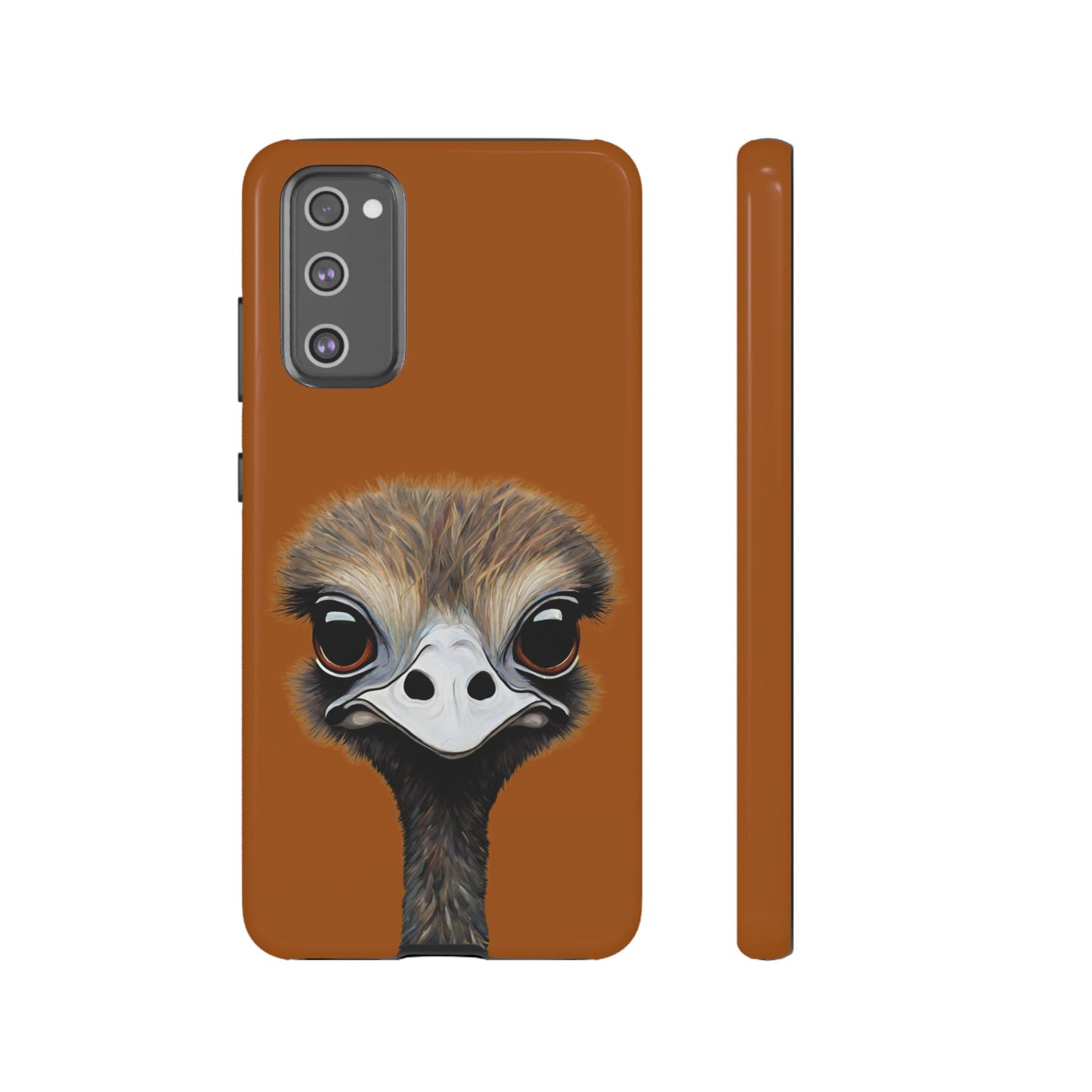 Ostrich Wildlife iPhone Samsung Galaxy Google Pixel Tough Cases