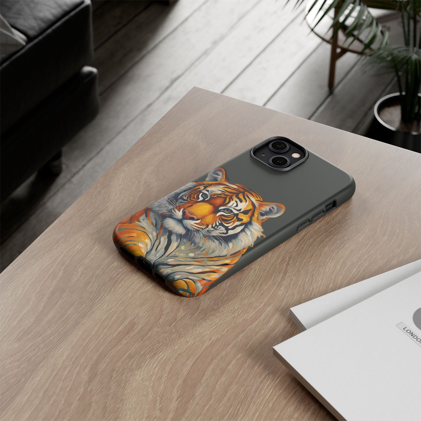 Tiger Wildlife iPhone Samsung Galaxy Google Pixel Tough Cases